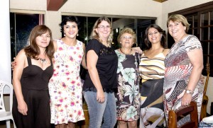 Integrantes do Conselho da Mulher Executiva comemoraram o sucesso do evento - 225 mulheres compareceram ao evento.